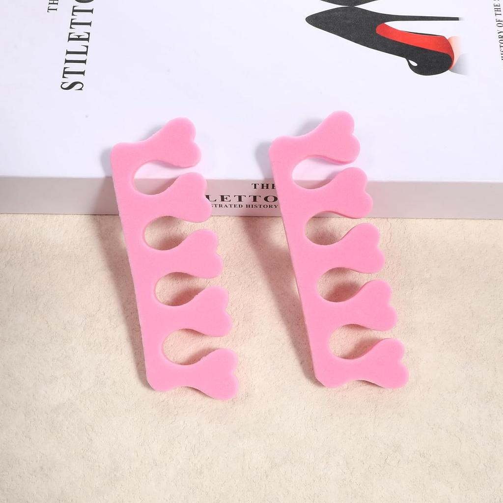 100PCS/200PCS Nail Art Toe Separators Fingers Foots Sponge Soft UV Gel Polish Beauty Manicure Pedicure Pack Nail Tools Kits