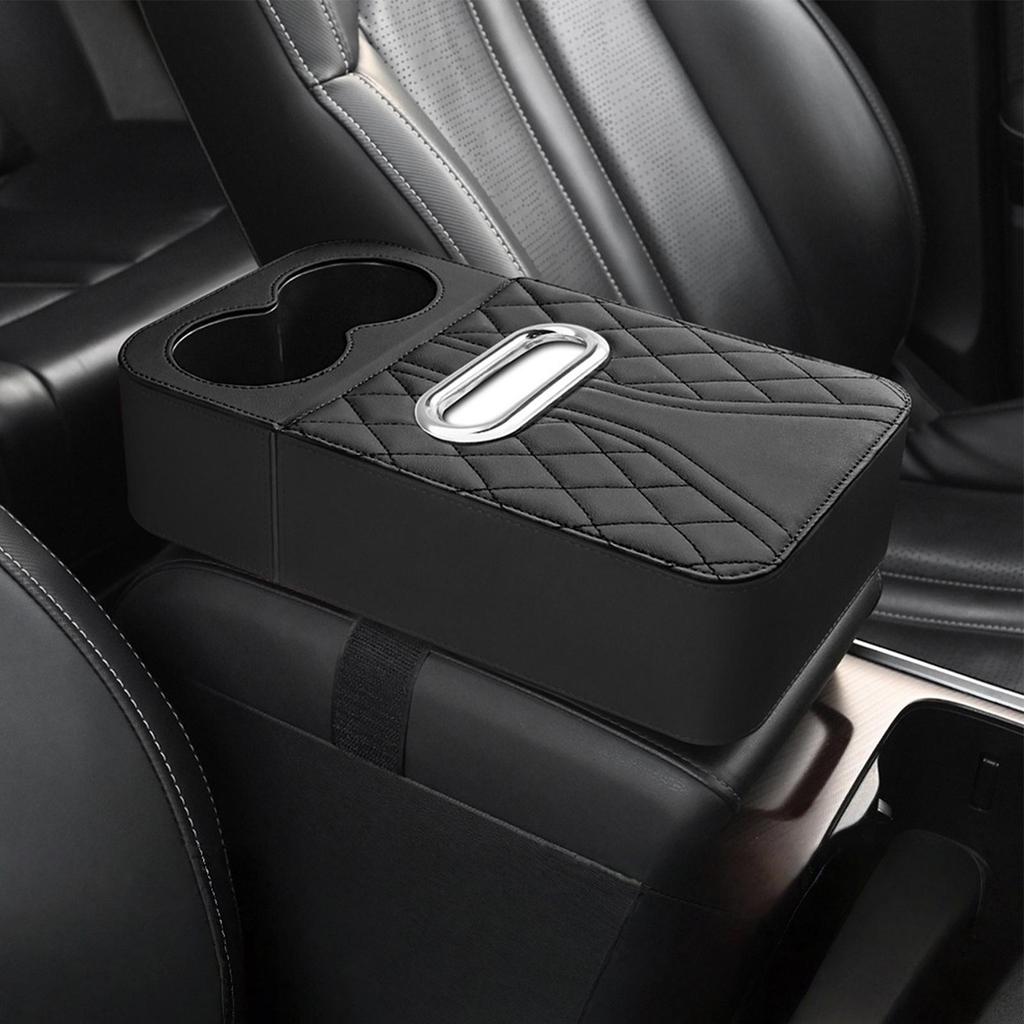 Armrest Cover for Car Raised Center Console Organizer Pad Vehicle Armrest Elbow Pad for Daily Commuting Travel Driving Truck SUV