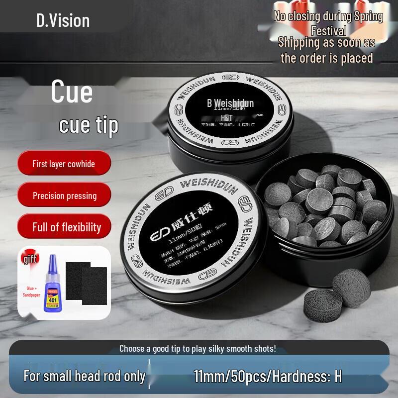 Weishidun Billiard Cue Tips
