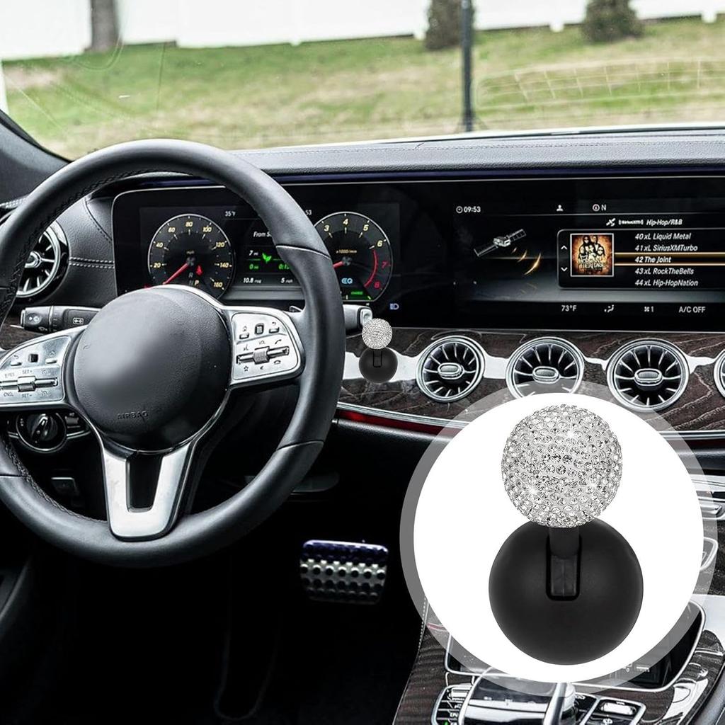 Engine Start Button Lever Push Start Car Diamond Encrusted Pushes