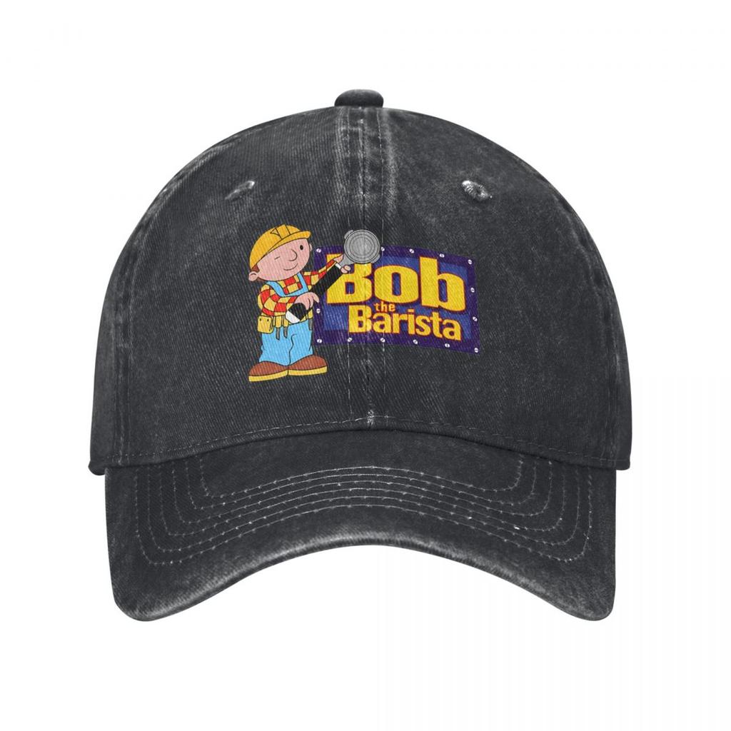 Bob The Builder And Friends Unisex Women Baseball Caps Distressed Denim Caps Hat Retro Outdoor Summer Snapback Cap