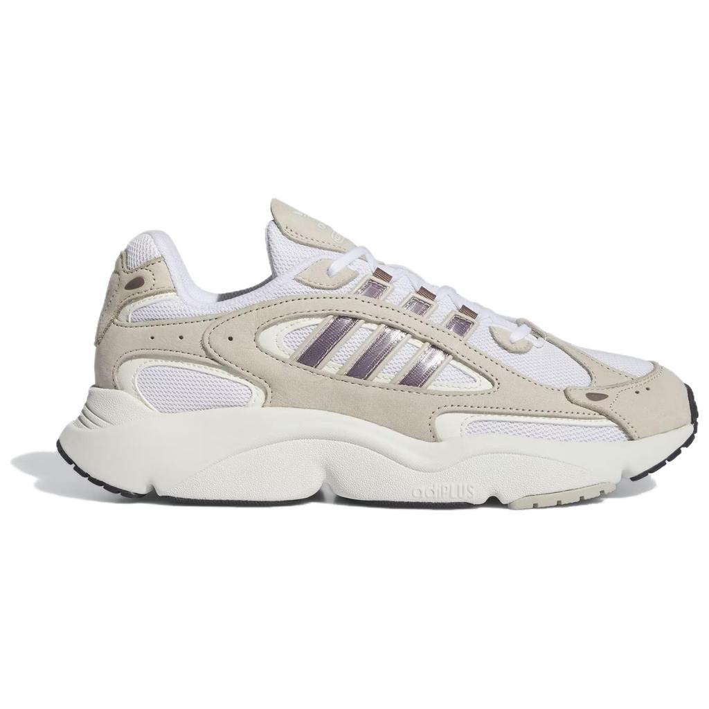 Adidas Originals Ozmillen Comfortable Fabric Shock Absorption Durable Low-Top Casual Running Shoes Unisex Sneakers White Gray IF6893