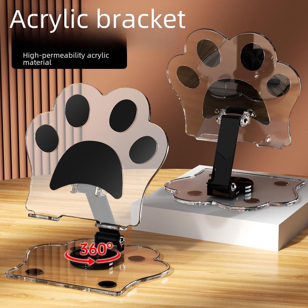 Universal Transparent Mobile Phone & Tablet Stand for Drawing, Writing, Online Classes, and Learning - Compatible with iPad