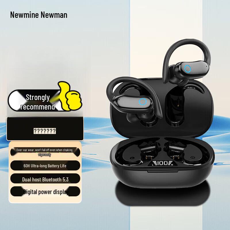 Newman Q8 True Wireless Bluetooth Sports Earbuds (Ear-hook)