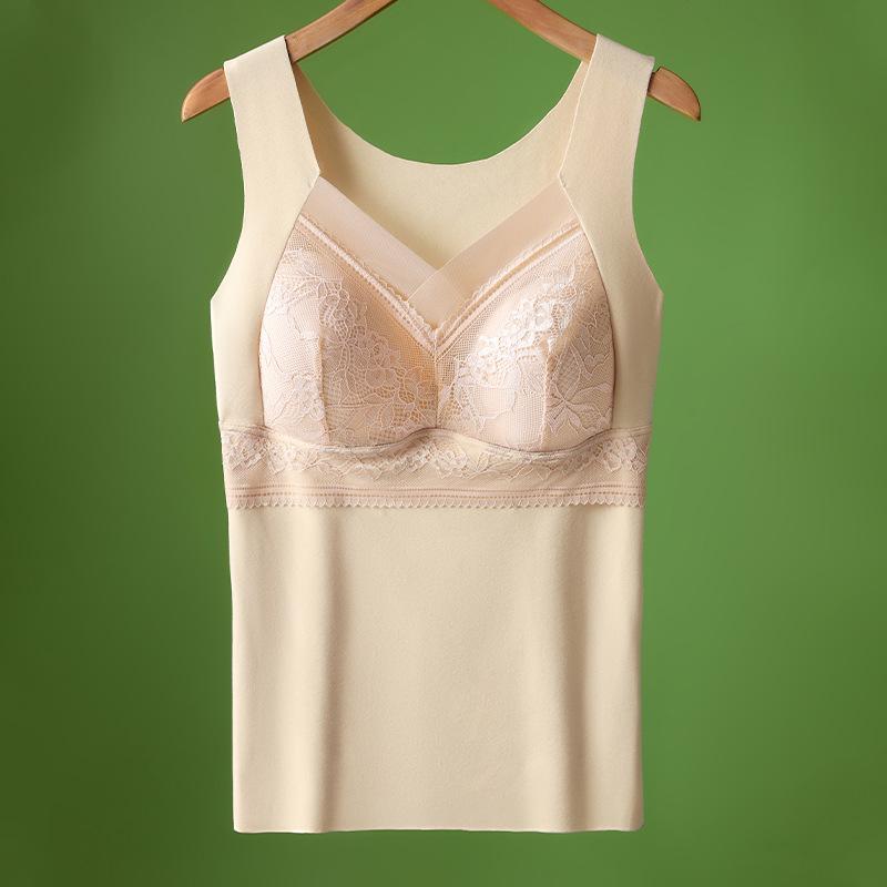 Lace Thermal Underwear Vest