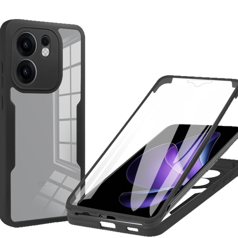 OPPO Reno11F Qicai mobile phone case Reno11Pro case and film integrated A1Pro all-inclusive protective case