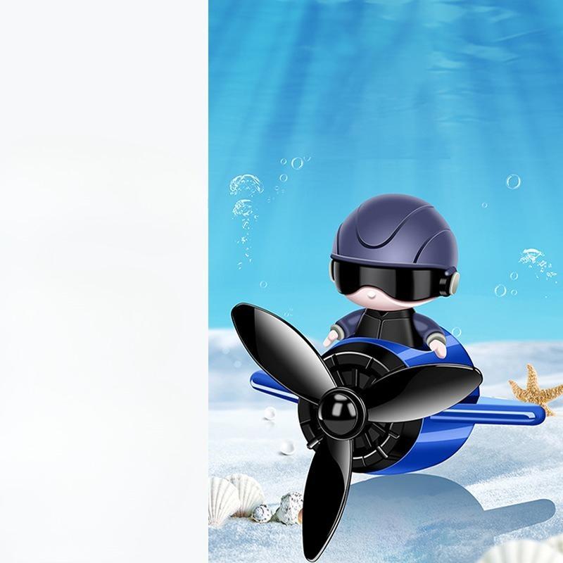 Air Force Air Outlet Aromatherapy, Astronaut Aircraft, Car Perfume, Interior Decoration, Creative Fragrance