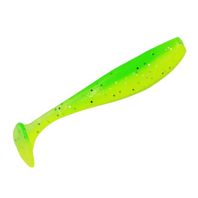 10Pcs Soft Lures Worm Baits Small Fishes Tail Swimbaits Lures Fishing Baits