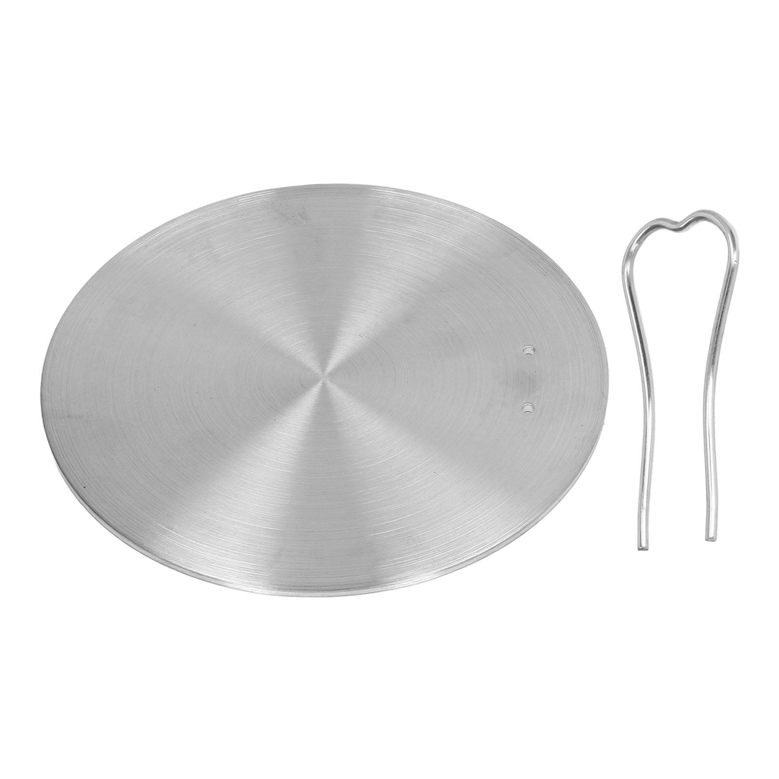 

Heat Diffuser Plate Stainless Steel Induction Plate Electric Induction Cooker Diffuser Adapter for Home Kitchen темно-сірий колір