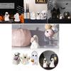 Charming Resin Pumpkin Bat Ghost Decoration For Festive Halloween Table Centerpiece