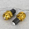 Manopole per moto da 22 mm, estremità del manubrio per moto, accessorio(d'oro)