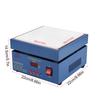 200*200mm LED Microcomputer Electric Heating Plate Preheating Station 800W