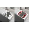 For Toyota Camry 2015 2016 2017 Carbon Fiber Rear Water Cup Holder Panel Trim Cover Car Interior Decoration Sticker Accessories