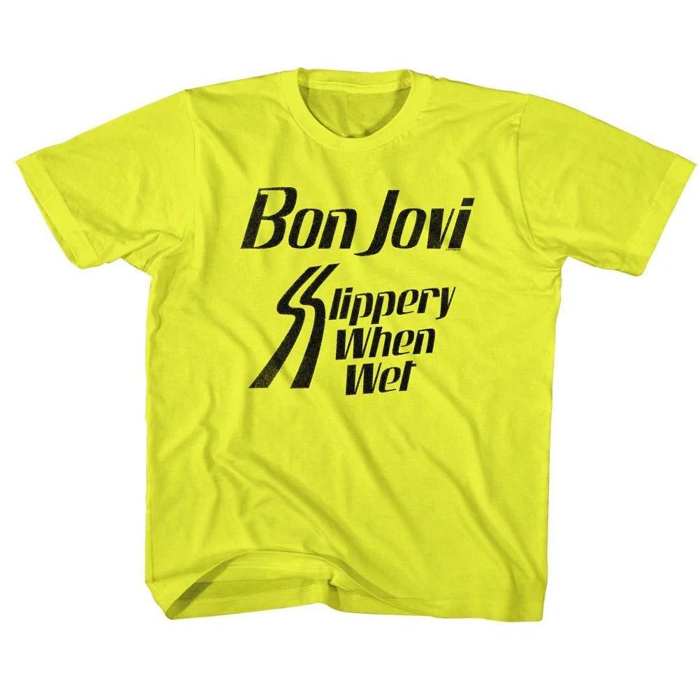Bon Jovi Slippery When Yellow Music  Children s T-shirt 100