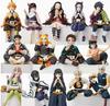 Demon Slayer Limited Release, Rice Ball Tanjiro Nezuko Noodle Stopper Sculpture, Exclusive Anime Desktop Collection Toy Figurine