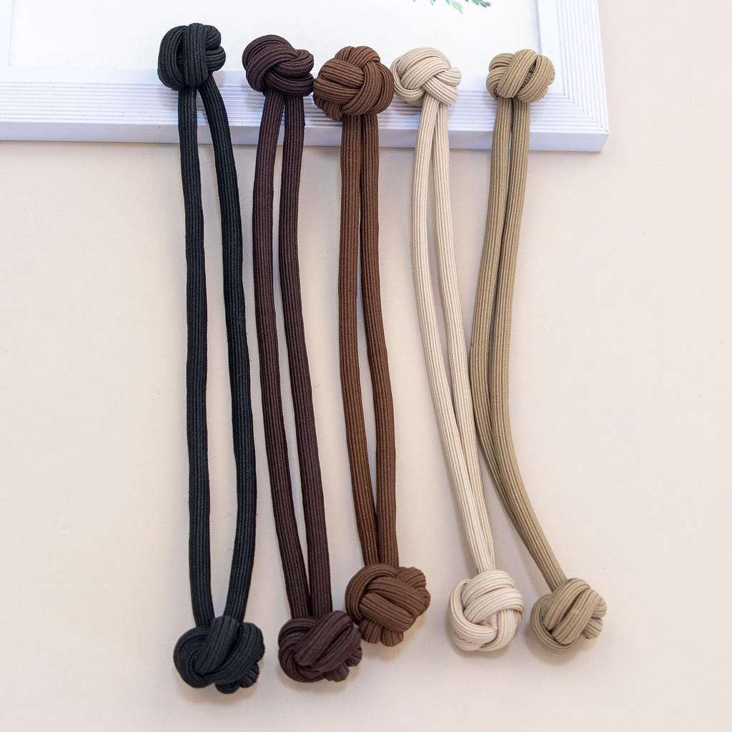 1PC Korean Strong Women Hair Scrunchies Girls Elastic Hair Rubber Bands Ponytail Hair Holders Tie Accessories
