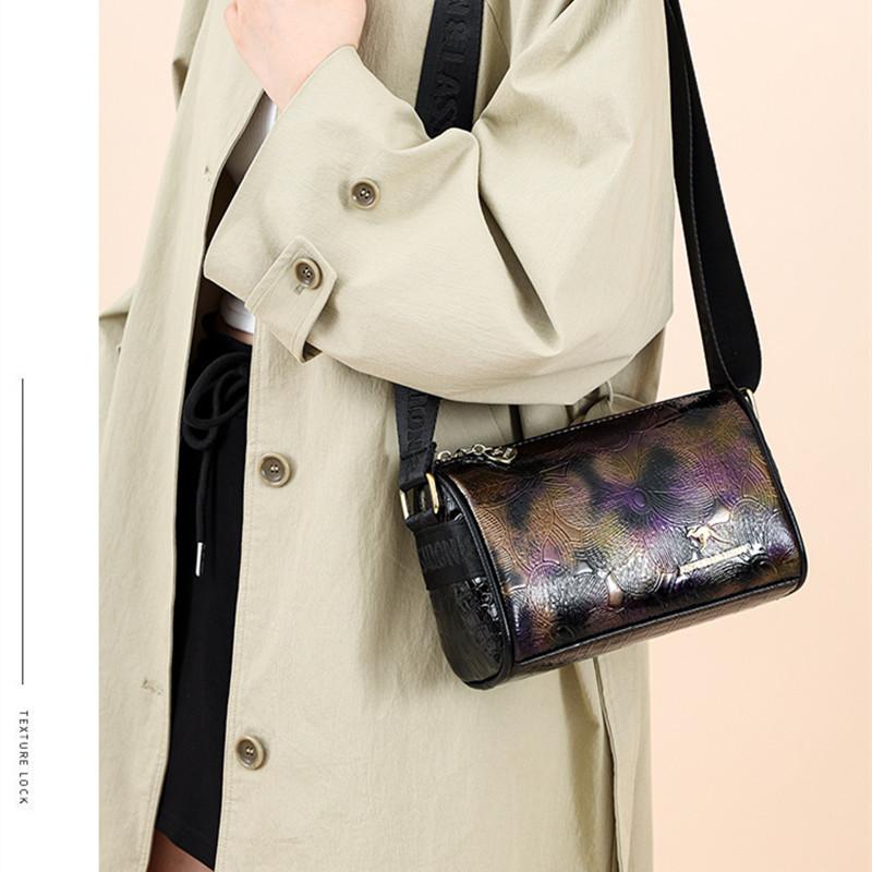 Designer Luxury Handbags Vintage Soft Leather Tote Bags For Women Multi Pocket Shoulder Messenger Bags High quality Shoulder Bag