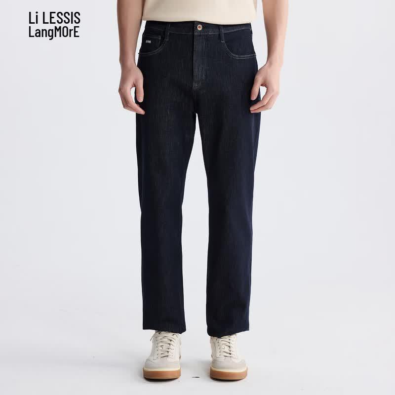 LILANZ Men s Commuter Business Straight-Leg Denim Jeans 86