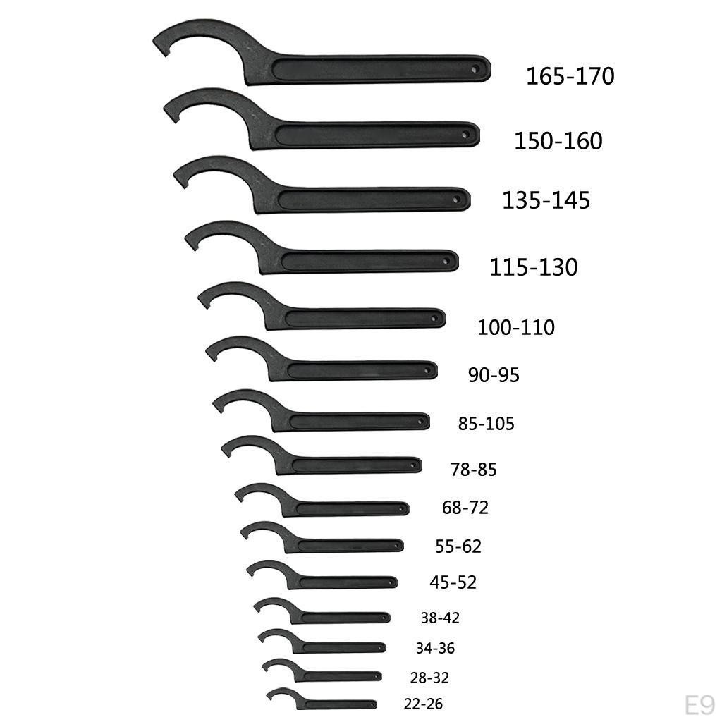 15 Models ER Hook Wrench Collet for Lathe Clamp Nut
