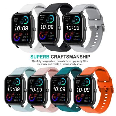 Ersatzarmband für Amazfit GTS 2 Silikonarmband für Amazfit GTS 2 Band Correa Armband Uhrenarmband Sport Armband Zubehör