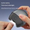 Electric Nail Clipper with Light and Scraps Storage Automatic Nail Trimmer Rechargeable Nail Cutter for Baby Care Adults Nails