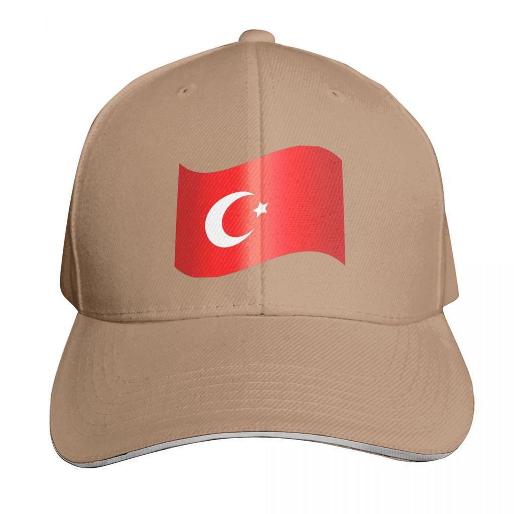 Türkei Türkische Flagge Nationale Kappe Mode Lässig Baseballkappen Verstellbarer Hut Hip Hop Sommer Unisex Baseballkappen