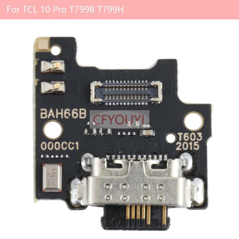 Charging Port Board For TCL 10 Pro T799B T799H USB Dock Connection Charger Charging Port Flex Cable