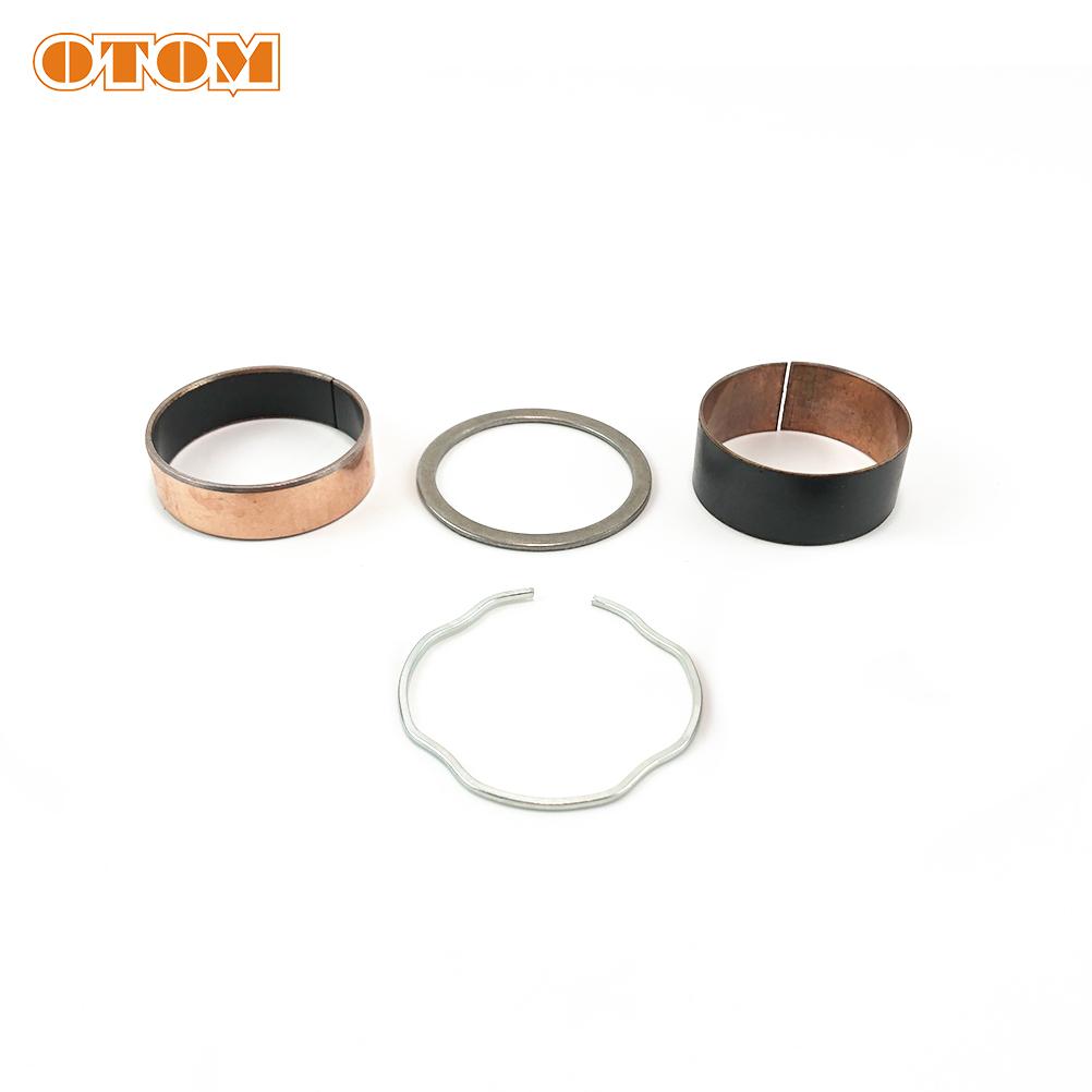 OTOM SHOWA/KYB Front Fork Oil Seal Stopper Ring Gasket Back Up Bush Slider Bushing Japanese Shock Absorber Repair Kit For HONDA