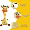 Musical Giraffes Plush Toy - Interactive Swinging, Talking, and Light-Up Soft Toy for Babies, Toddlers, Boys, and Girls, Perfect Gift