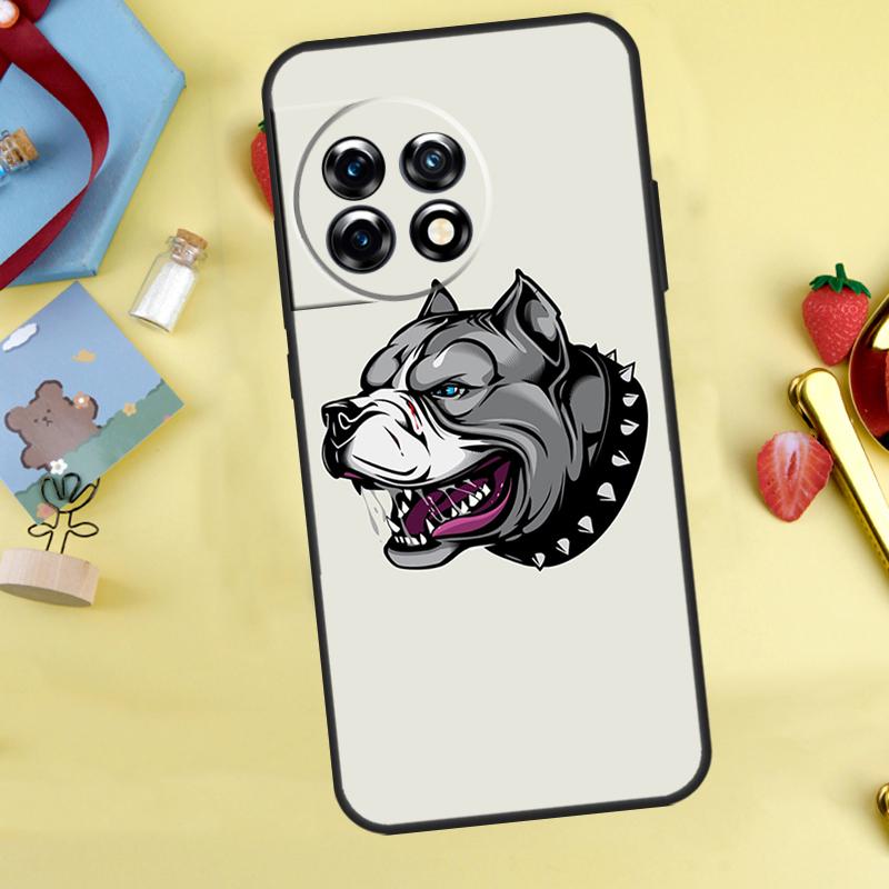 Pit Bull Lovely Dog Pitbull Case For OnePlus 15 13 13R 13T 12 12R 11 10 9 10R 10T 8T Nord 5 CE 4 2 3 Lite N20 N30 Cover