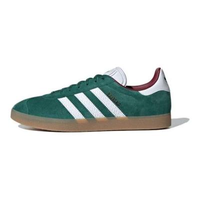 Gazelle Collegiate Green Gum Męskie Sneakersy Cloud-White Collegiate-Burgundy IF1016