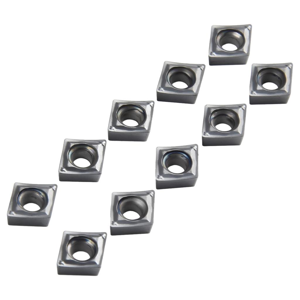 CNC Carbide Inserts Set 10pcs of CCMT060204SM IC907 for SCLCR with Excellent Performance in Dirty Environments