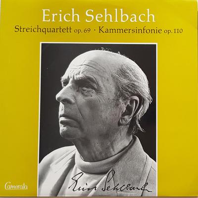 LP Record ERICH SEHLBACH  Streichquartett Op.69 Kammersinfon CMS30064LPM Camerata 1977 Germany Classical Used