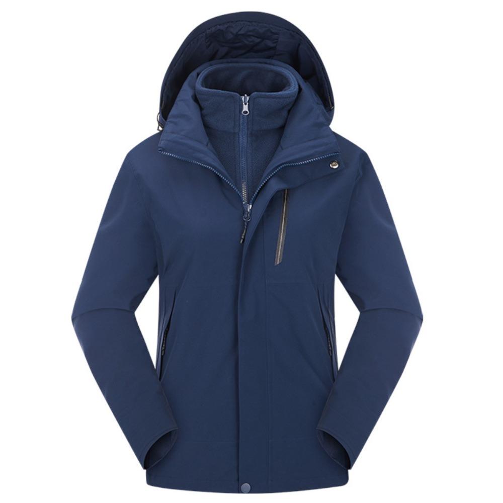 

Jacket 3-in-1 men s, waterproof and breathable pressed glue outdoor women s jacket 4XL