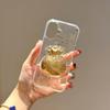 Langling Gold Foil Lucky Bag Transparent Anti-Fall iPhone Case