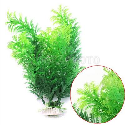Simulierte Wasserpflanzen Aquarium Landschaftsgestaltung Simulierte Pflanzen Gras Grüner Samtbaum Landschaftsgestaltung 30cm