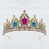 Elegant Bridal Tiara Luxury Princess Rhinestone Crown Exquisite Baroque Crown  Women/Girls