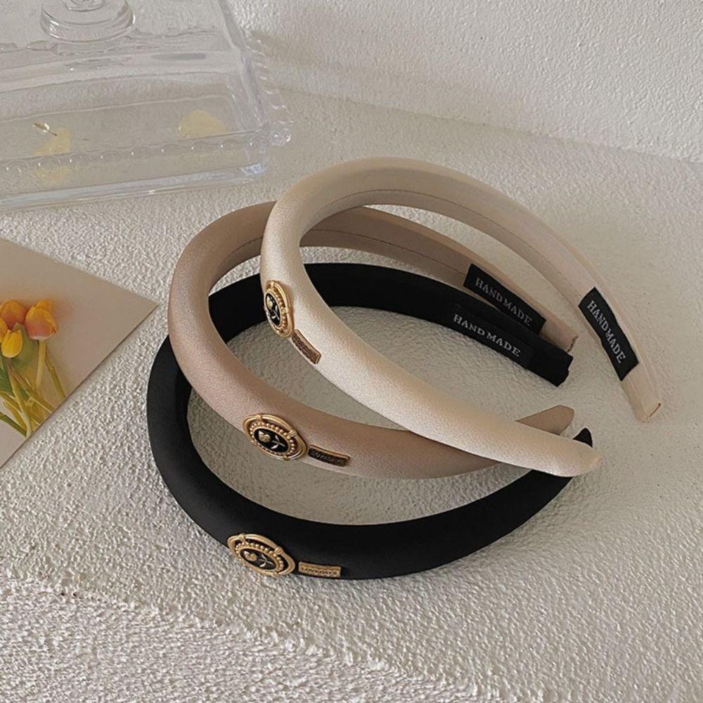 Headwear Exquisite Hepburn Style Hairband Hair Accessories Women Headband Retro Flower Hair Hoop