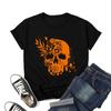 Damen Neuheit Shirt Ich mag Mordshows Friends Horror T-Shirt Vielleicht 3 Personen Lustiges Grafik-Sportoberteil Grafik-T-Shirts Damen 82950