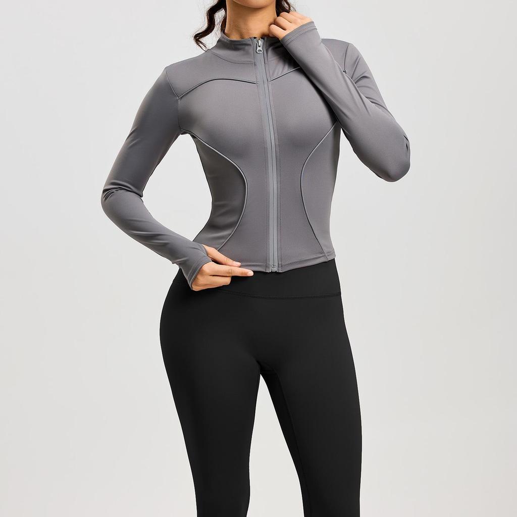 Spring/Summer Windproof Reflective Slim-Fit Yoga & Running Fitness Set