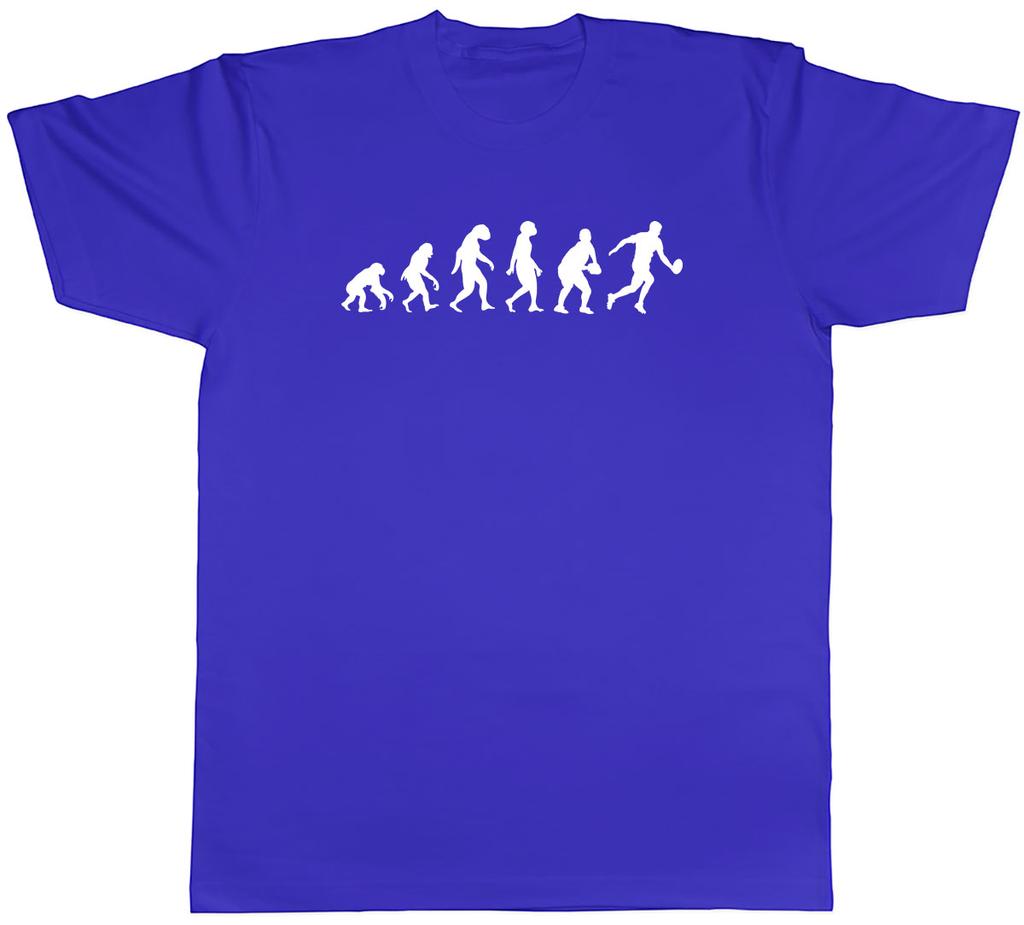 Evolution of Rugby Unisexs Unisex TShirt Tee