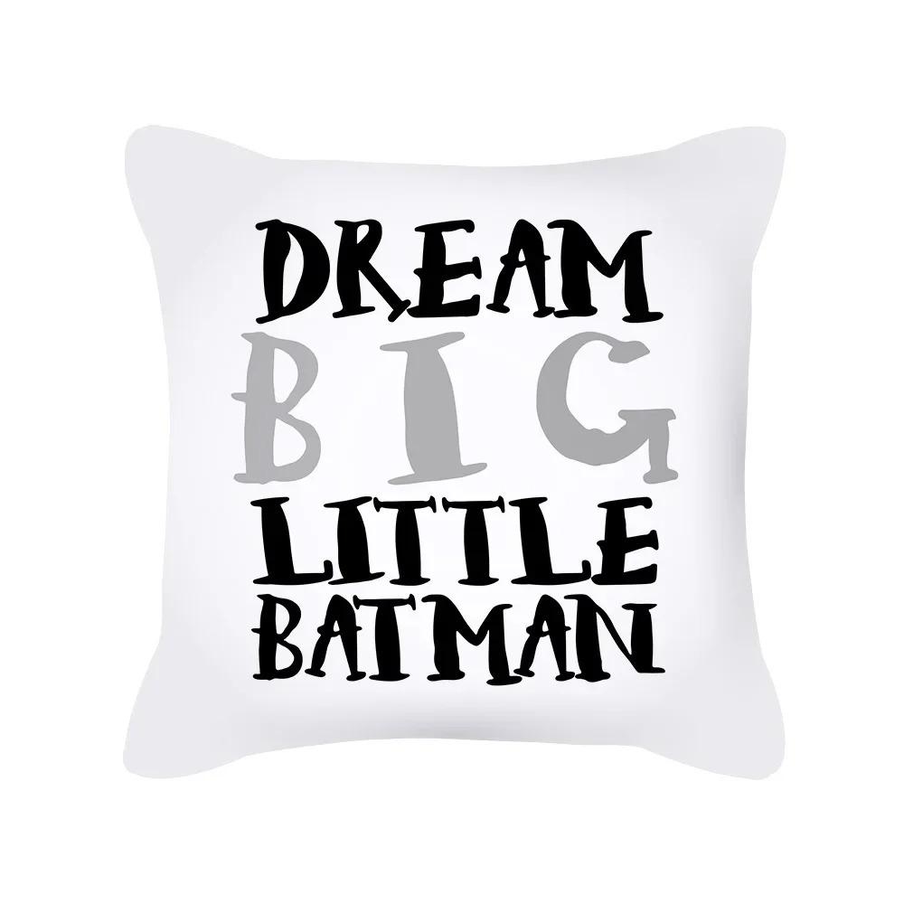 Kissenbezug schwarz und weiß, Kissenbezug mit geometrischem Druck, Moderner und schlichter Stil, Heimdekoration, für Sofa