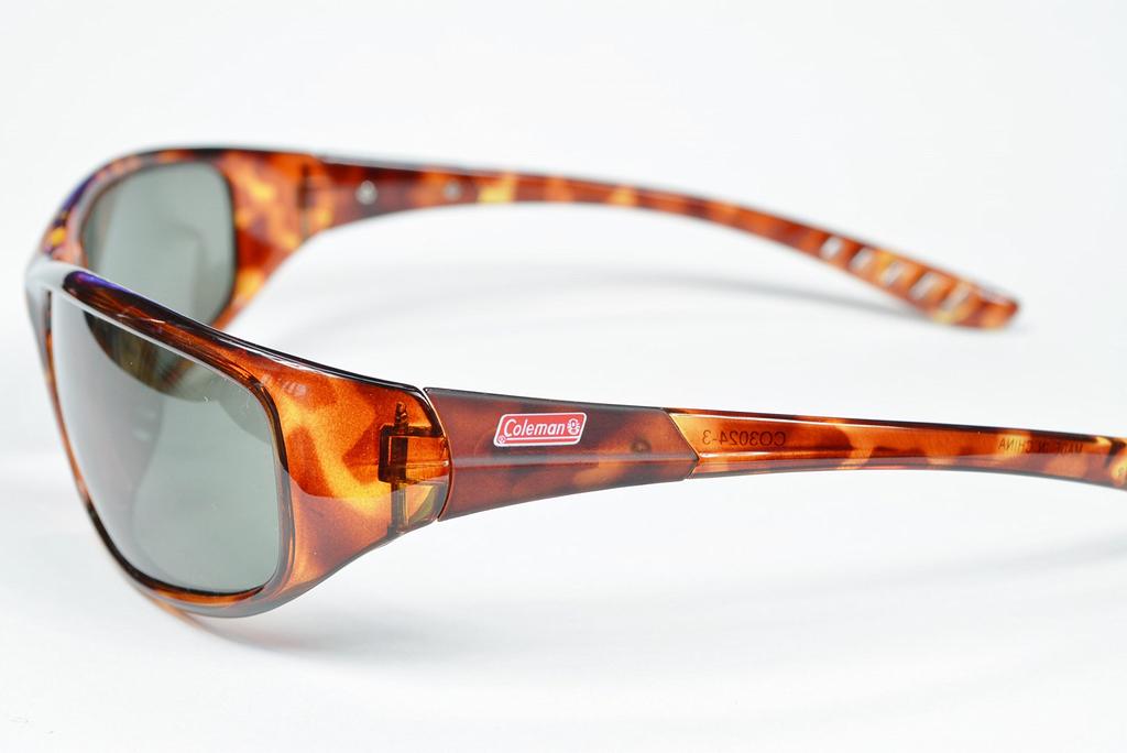 Coleman Triacetate Polarized Sunglasses with Service Case CO3024-3