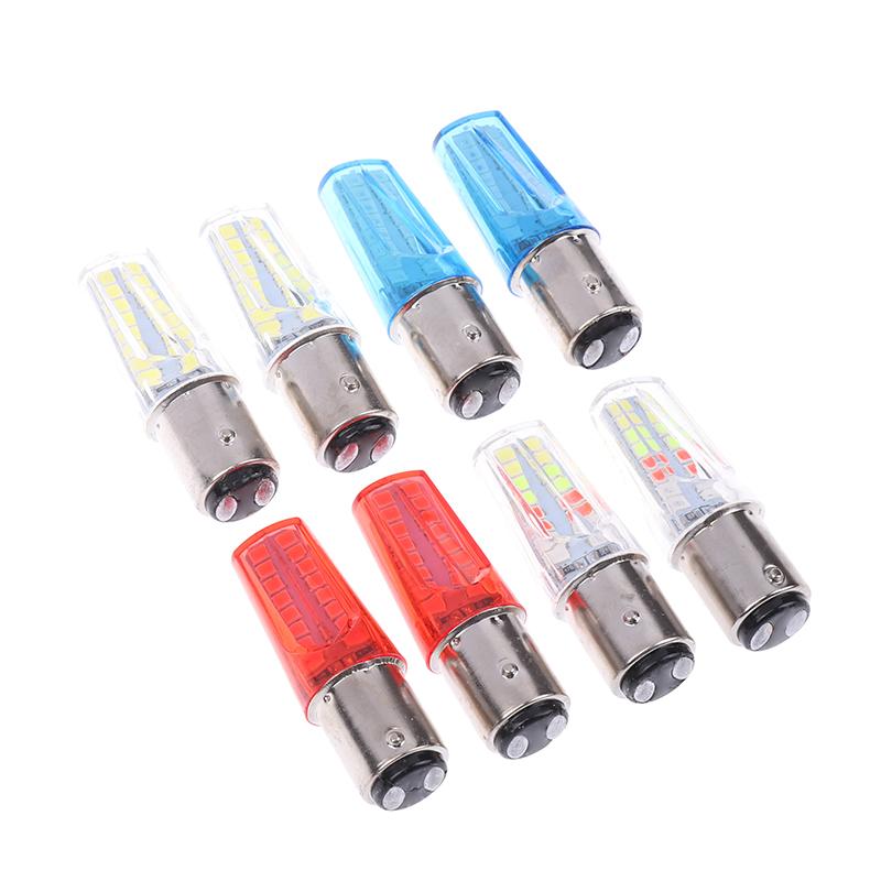 2Pcs 1157 Ba15D Led Brake Light Motorcycle Strobe Led Parking Tail Light Flashing Warning Reversing Stop Lamp Turn Signal Light