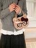 Hello Kitty Cartoon Plush Backpack For Women Men Daily Use Large Capacity Storage