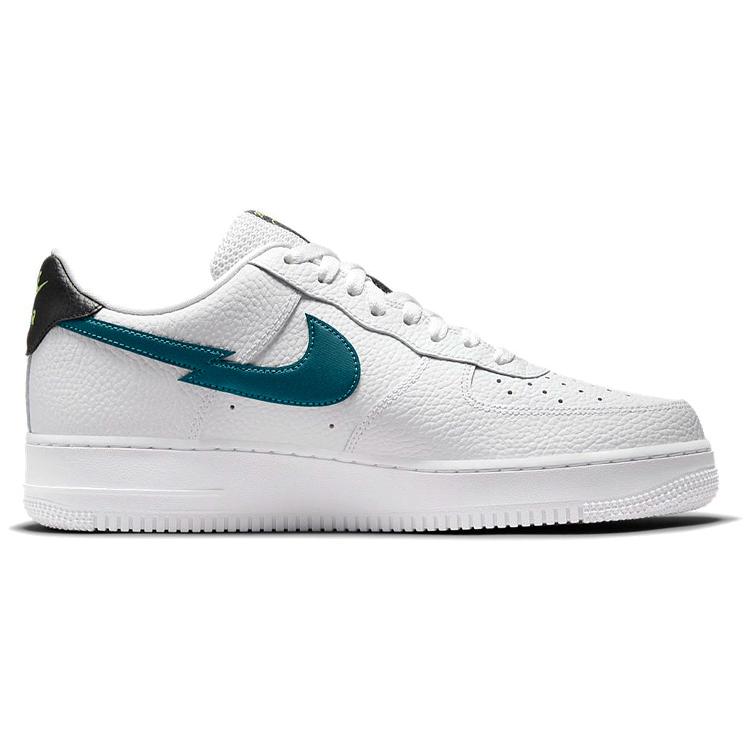 New Nike Air Force 1 Low Split Swoosh White Aquamarine DJ6894-100