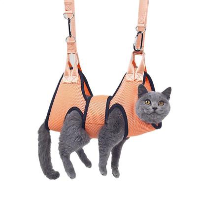Dog Grooming Hammock Dog Nail Cutting Hammock Ergonomic Pet Harness For Home Veterinary Clinic Claw Care Bathing Assistance