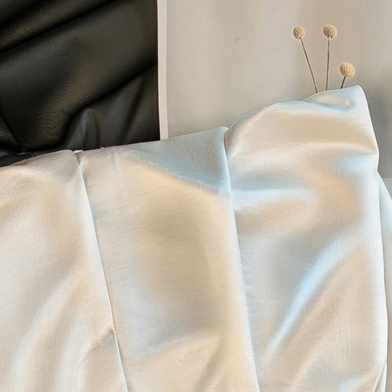 Women's Lace-Trim Drapey Wide-Leg Casual Pants