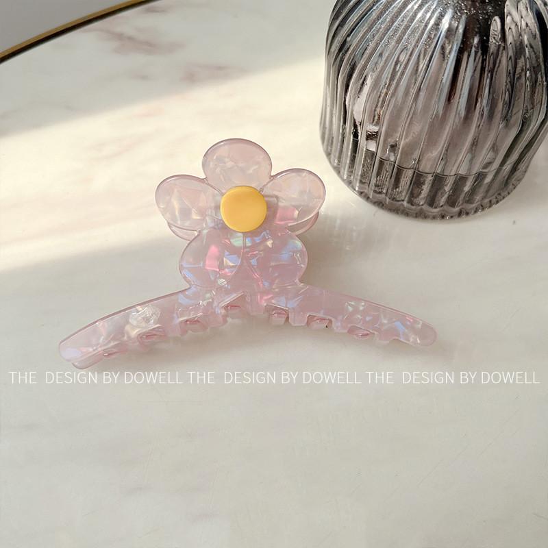 Charming Handcrafted Floral Hair Claw Clip For Women In Beautiful Colors