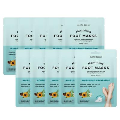 Sheet Zic Bright Moisturizing Foot Pack Hydrating Exfoliating Foot Pack Socks Home Care Foot Mask Pack 14g Pure Foot Pack 10 Sheets